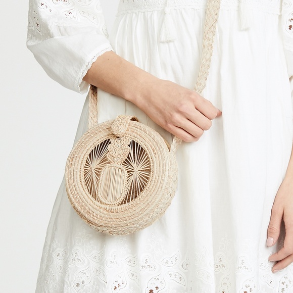 KAANAS Handbags - Kaanas Akumal Pineapple Straw Bag